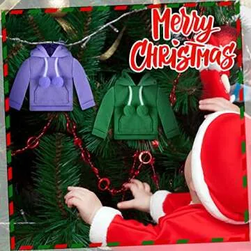 Meooeck Christmas Elf Accessories Set for Kids