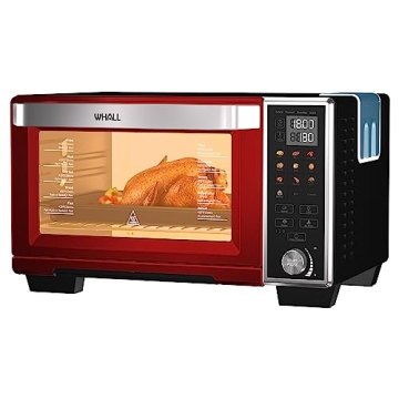 WHALL Toaster Oven Air Fryer - 11-in-1 Smart Cooking