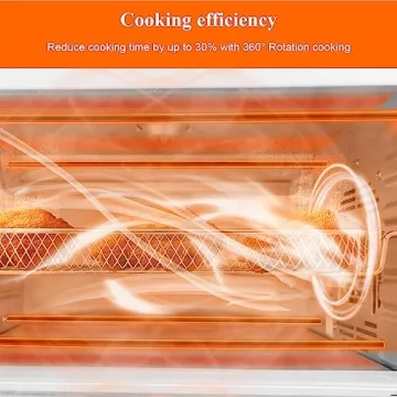 WHALL Toaster Oven Air Fryer - 11-in-1 Smart Cooking