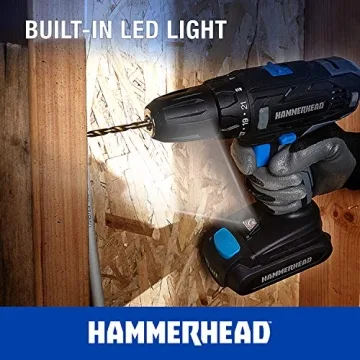 Hammerhead 20V 2-Speed Cordless Drill Driver Kit