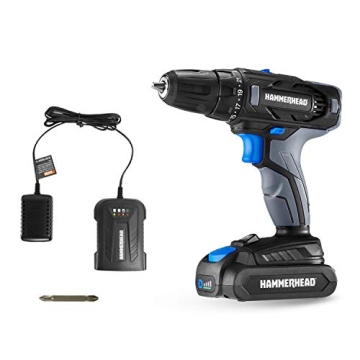 Hammerhead 20V 2-Speed Cordless Drill Driver Kit