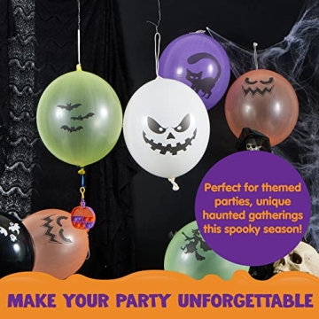 JOYIN Halloween Punch Balloons 36 Pack for Parties