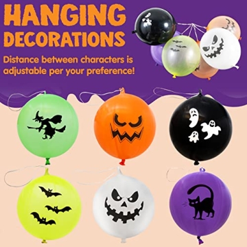JOYIN Halloween Punch Balloons 36 Pack for Parties