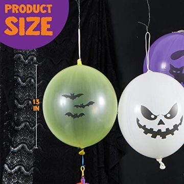 JOYIN Halloween Punch Balloons 36 Pack for Parties