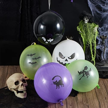 JOYIN Halloween Punch Balloons 36 Pack for Parties