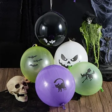 JOYIN Halloween Punch Balloons 36 Pack for Parties