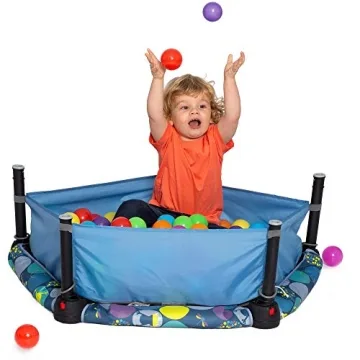 Eezy Peezy 3-in-1 Ball Pit Bouncer Trampoline for Kids
