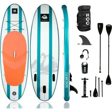 Roc Inflatable SUP Boards with Premium Accessories