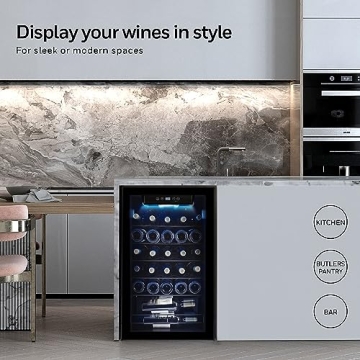 Honeywell 34 Bottle Wine Cooler with Digital Temperature Control