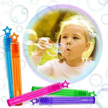 66 Pcs Mini Bubble Wands for Parties - Vibrant Fun