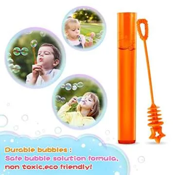 66 Pcs Mini Bubble Wands for Parties - Vibrant Fun