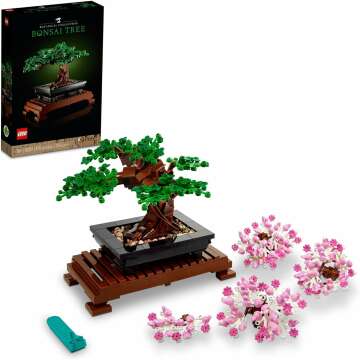 LEGO Bonsai Tree Set with Cherry Blossoms - 10281