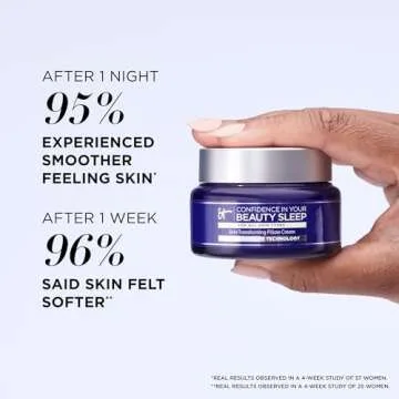 IT Cosmetics Confidence in Your Beauty Sleep - Anti-Aging Night Cream - Visibly Improves Fine Lines, Wrinkles, Dryness, Dullness & Loss of Firmness - With Hyaluronic Acid - 4.06 fl oz