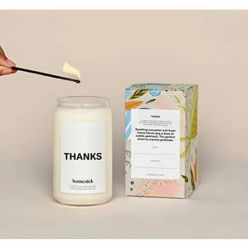 Homesick Candle for Comfort and Nostalgia