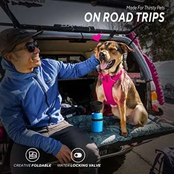 lesotc Portable Dog Water Bottle - Hydration for Dogs