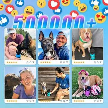 lesotc Portable Dog Water Bottle - Hydration for Dogs