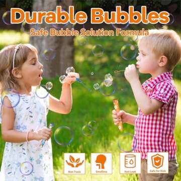 80PCS Easter Bubble Wands for Kids Easter Party Favors, Mini Easter Bubble Wands for Easter Basket Stuffers, Classroom Prizes Supplies, Goodies Bag Fillers, Easter Party Favors,8 Designs