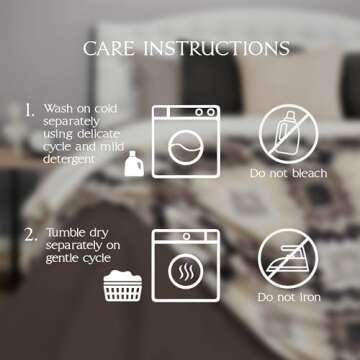 Northwest Ashford Home Cozy Silk Touch Ribbed Throw Blanket with Sherpa, Nadira Ikat 50 x 60 inches