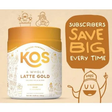 KOS Golden Mylk Superfood Latte Powder for Wellness