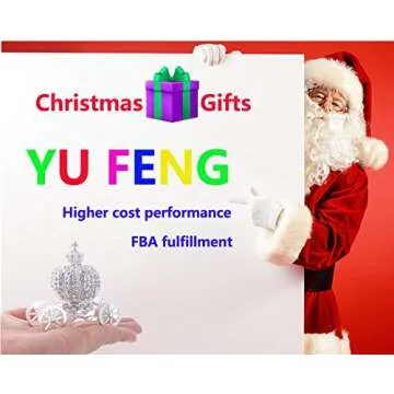 YU FENG Elegant Hand Painted Trinket Box Jewelry Holder