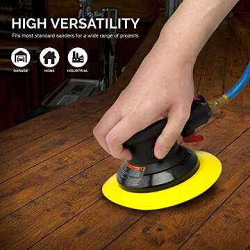 Neiko Flexible Hook-and-Loop Backing Pad for DA Sanders