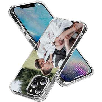 LYLBFOF Personalized Custom Phone Case for iPhone 16 15 14 12 13 11 Pro Max Plus XR X Xs Max Anti-Sc...