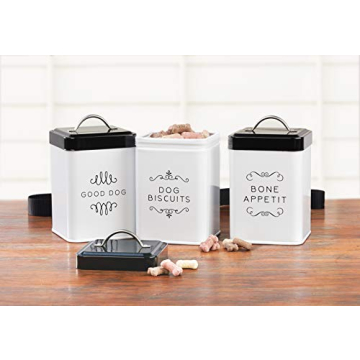 Amici Pet Treat Canister - Stylish Airtight Storage