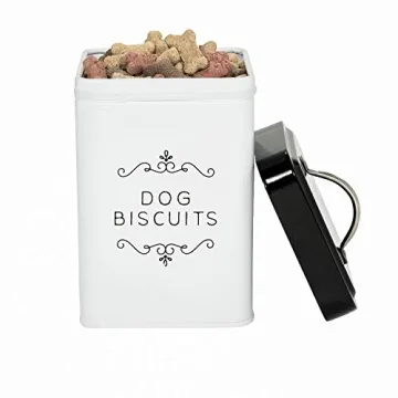 Amici Pet Treat Canister - Stylish Airtight Storage