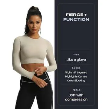 Aoxjox High Waisted Athletic Leggings for Women