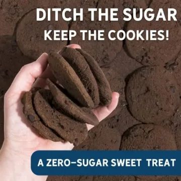 Fat Snax Low-Carb Soft Baked Keto Cookies, Double Chocolate, 1.4 Ounce (Pack of 12), Almond Flour Cookies, Certified Gluten-Free, Low Sugar Snack, 2g Net Carbs, 8g Fat