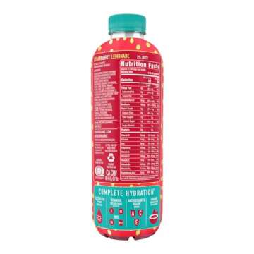 ROAR Complete Hydration Organic Variety Pack - Electrolyte Drinks Loaded with Vitamins C, B5, B12 - Hydrating Beverage Non-GMO, Gluten-Free - 12 pc