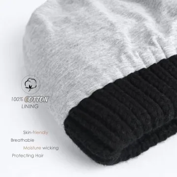 Ponytail Beanie for Women - FURTALK Knit Hat