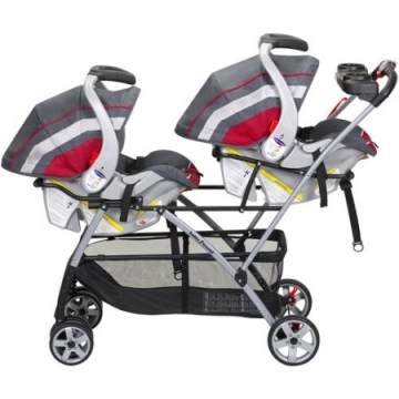 Lightweight Double Stroller for Twins Travel