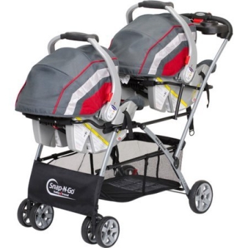 Lightweight Double Stroller for Twins Travel