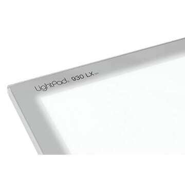 LightPad 930 LX Light Box with 9 inch by 12 inch lit area