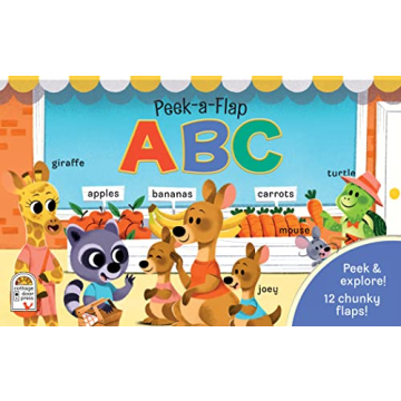 Engaging Peek-a-Flap ABC Lift-a-Flap Board Book for Kids