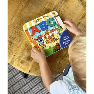Engaging Peek-a-Flap ABC Lift-a-Flap Board Book for Kids
