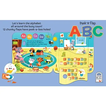 Engaging Peek-a-Flap ABC Lift-a-Flap Board Book for Kids