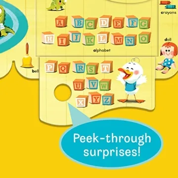 Engaging Peek-a-Flap ABC Lift-a-Flap Board Book for Kids