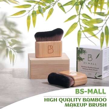 Eco-Friendly Self Tanning Body Brush Set for Flawless Application