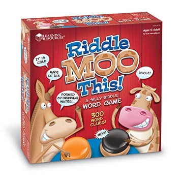 Riddle Moo This Silly Riddle Word Game for Kids 5+