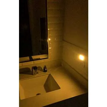 Harth Slim Plug in Night Light. Blue Light Blocking Warm Amber Color. Slim Profile, Automatic On Off Light Sensing. Extra Bright 2 Pack.