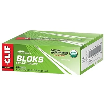 CLIF BLOKS Energy Chews Salted Watermelon - Fast Fuel