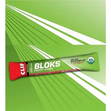 CLIF BLOKS Energy Chews Salted Watermelon - Fast Fuel