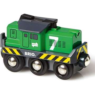 BRIO Freight Battery Engine - Engaging Toy Train for Kids