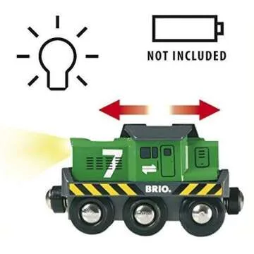 BRIO Freight Battery Engine - Engaging Toy Train for Kids