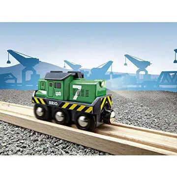 BRIO Freight Battery Engine - Engaging Toy Train for Kids