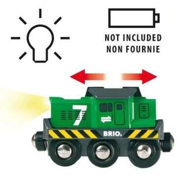 BRIO Freight Battery Engine - Engaging Toy Train for Kids