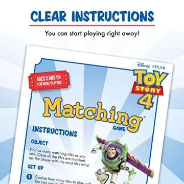 Toy Story 4 Matching Game | Fun for Kids 3-5
