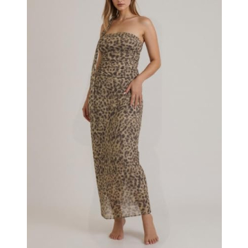 Ponitrack Y2k Animal Print Two Piece Set for Women